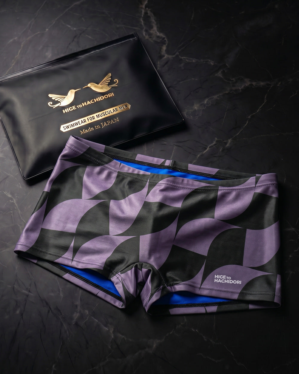 Geometric Box Purple