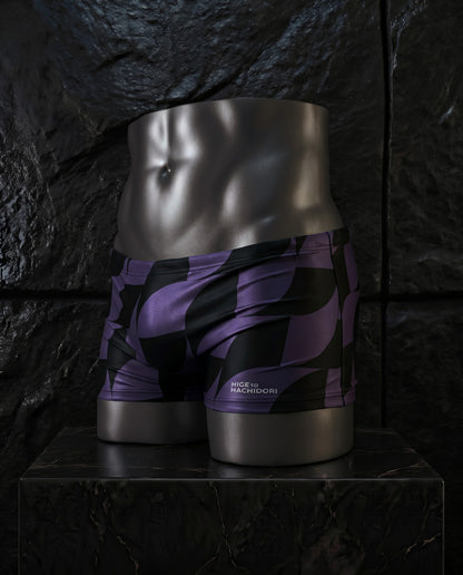 Geometric Box Purple